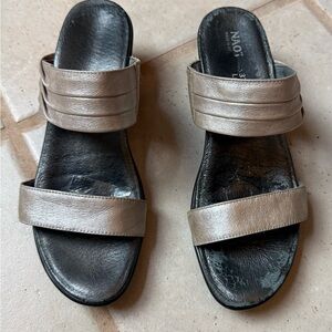 Naot Women's Metallic Slide Sandals